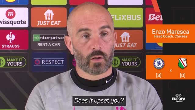 “I’m just focused on the game” – Maresca unfazed by boos from fans