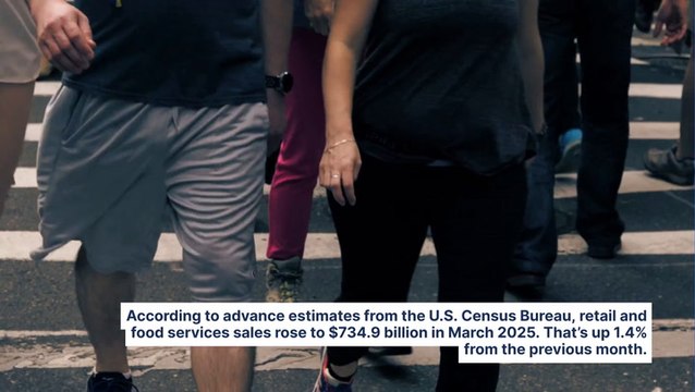 March Retail Sales Post Highest Surge In Over Two Years As US Consumers Anticipate Tariff Jitters