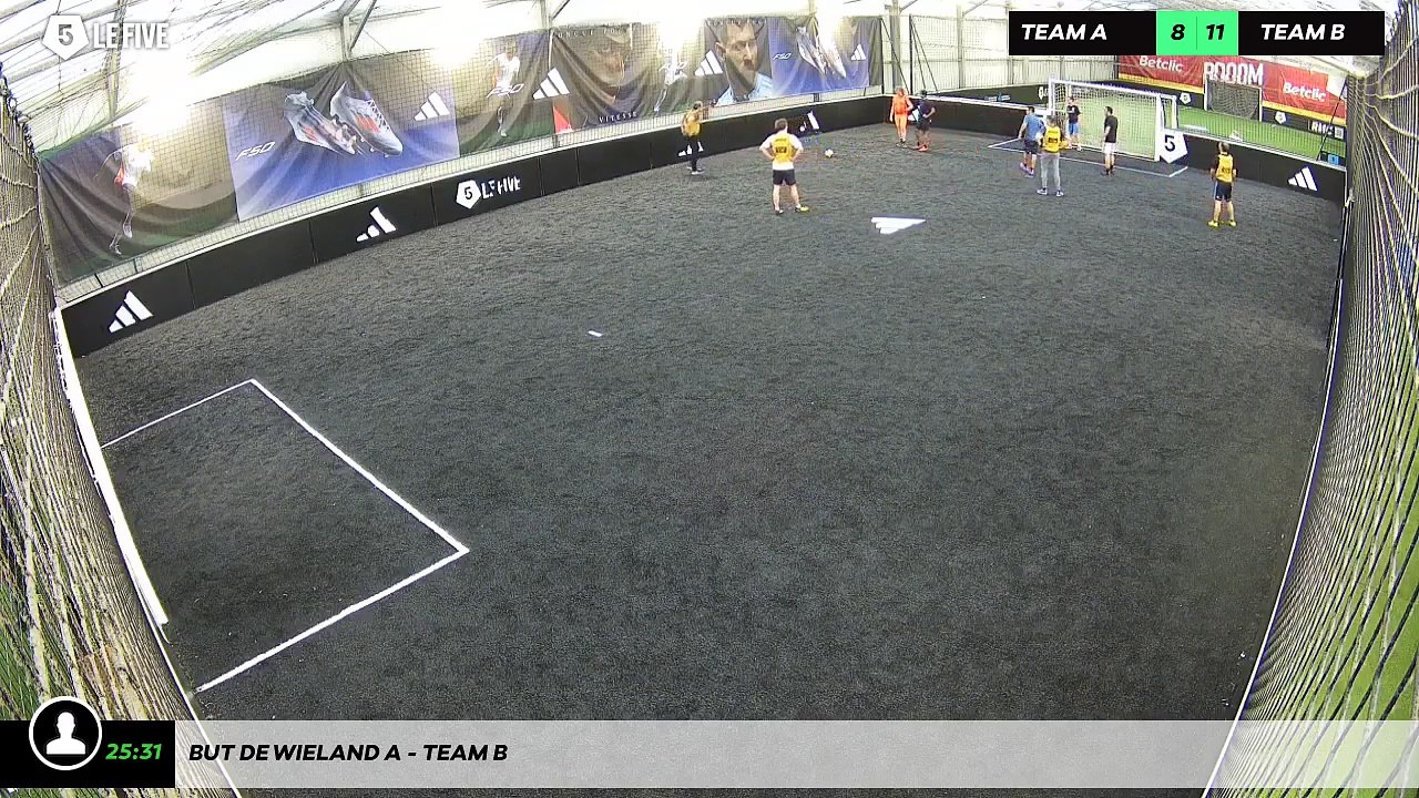But de Wieland A - Team B