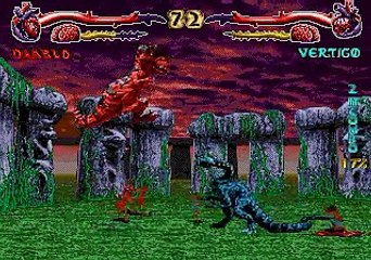 Primal Rage (SEGA 32X) Diablo Walkthrough