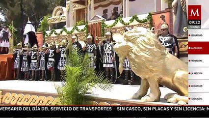 Implementan operativo de seguridad durante el Viacrucis de Iztapalapa