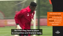 Amorim confirms Onana will start against Lyon