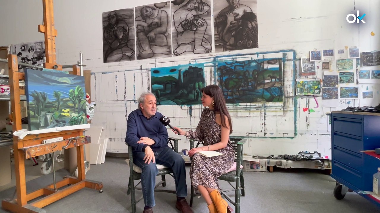 Jorge Gay, artista: "Pintar es buscar lo indecible, tener una ansia absurda, un oscuro optimismo"