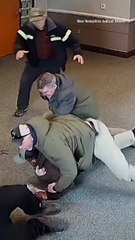 Elderly Bystander Knocked to Ground in N.H. Courthouse When Federal Agents Lunge at Immigrant in Dogpile Arrest