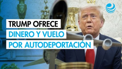 Trump propone dar dinero y vuelos a migrantes