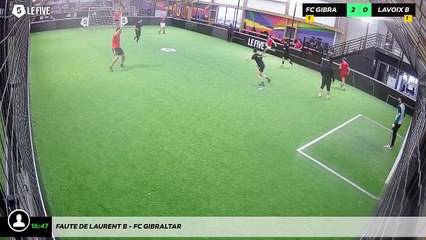 Faute de Laurent B - Fc Gibraltar