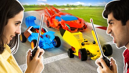 ⚡ DIY Pokémon Race! We BUILT the FASTEST Pokémon-Themed CARS! 🚗🔥🎮