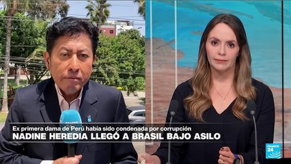 Informe desde Lima: Nadine Heredia llegó a Brasil bajo asilo