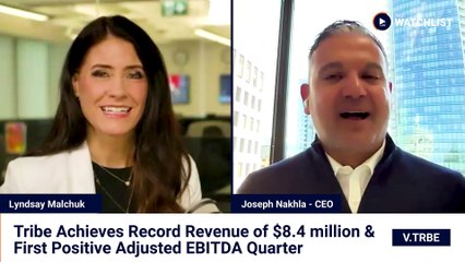 Tribe Achieves Record Revenue of $8.4 million & First Positive Adjusted EBITDA Quarter