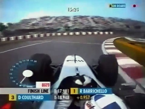 F1 – David Coulthard (McLaren Mercedes V10) Onboard – Canada 2002