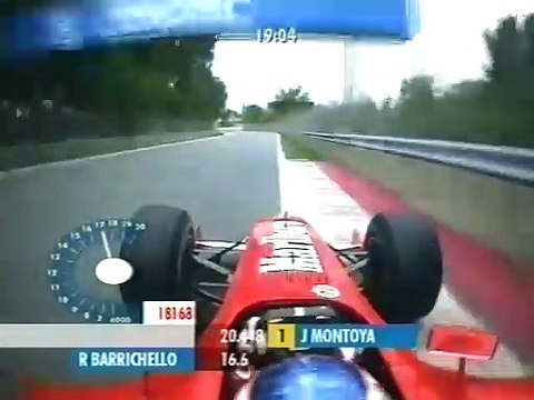 F1 – Rubens Barrichello (Ferrari V10) Onboard – Canada 2002