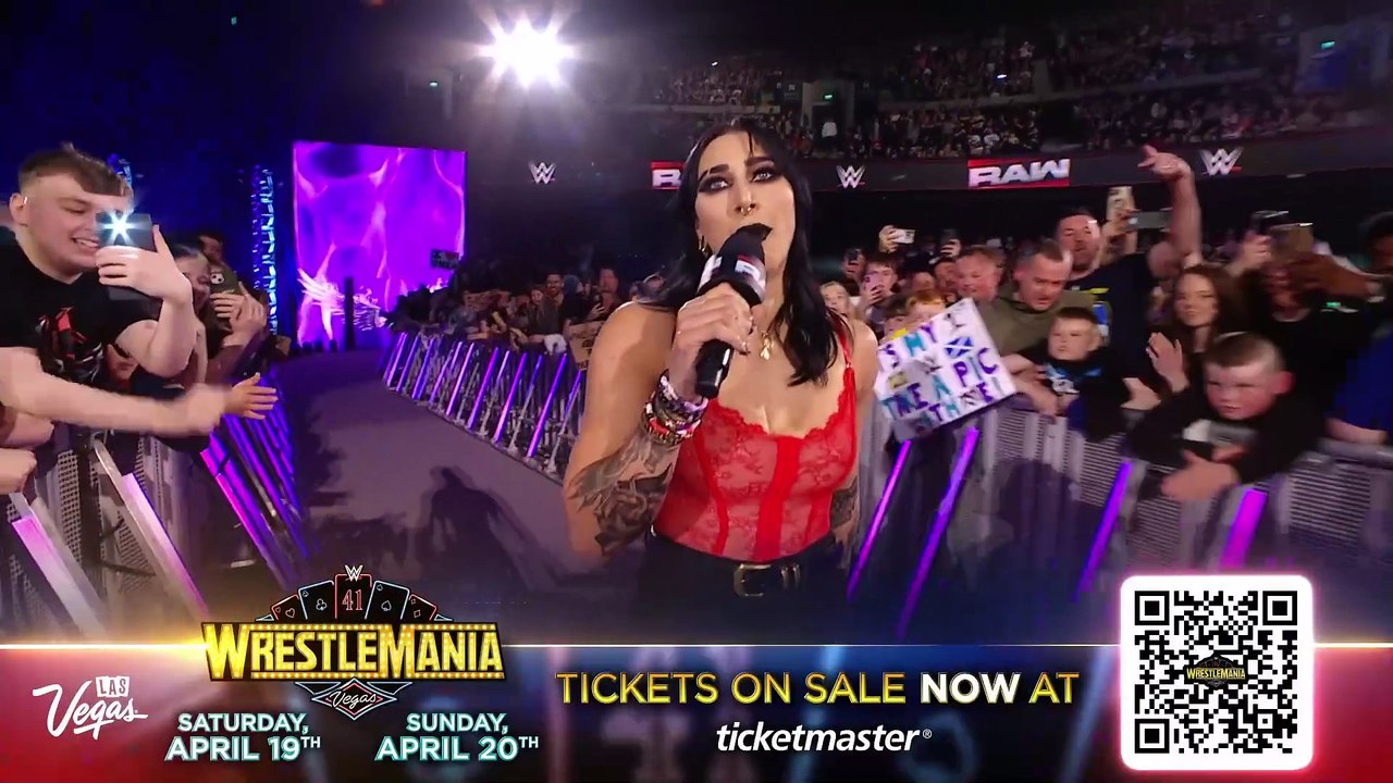 IYO SKY, Rhea Ripley and Bianca Belair get into intense brawl_ Raw highlights, March 24, 2025