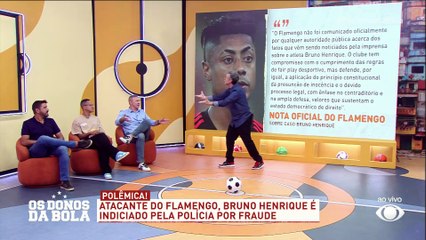 'Não é burrice. Se for comprovado, é crime', diz Neto sobre indiciamento de Bruno Henrique