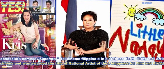 The Music Played · Nora Aunor (Iriga, 21 maggio 1953 – Pasig, 16 aprile 2025) 71anni