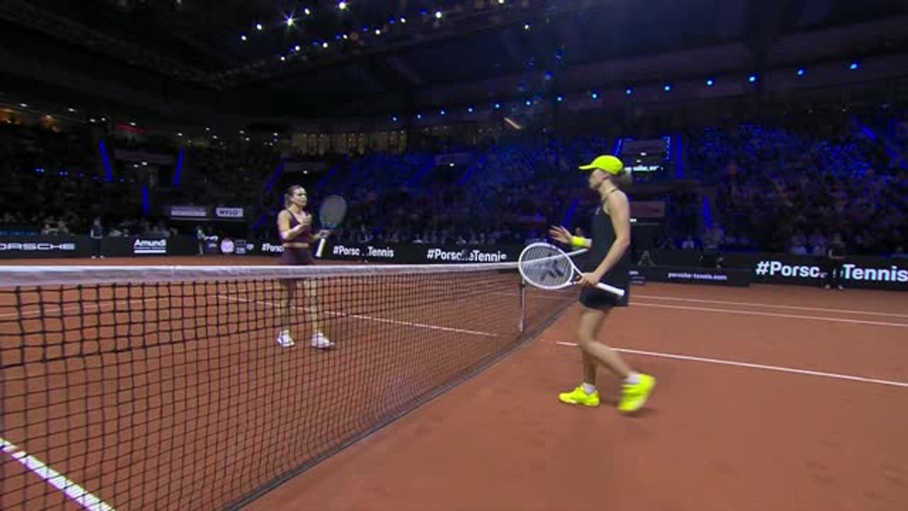 Stuttgart - Swiatek, retour gagnant