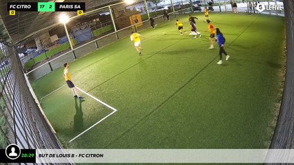 But de Louis B - Fc Citron