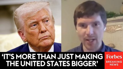 Political Scientist Explains Why Tech-Billionaires Are Pushing Trump To Take Control Of Greenland