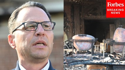 Governor Josh Shapiro Asked If He Lost Any Personal Items In Fire At Governor's Mansion