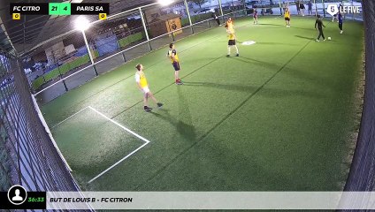 But de Louis B - Fc Citron