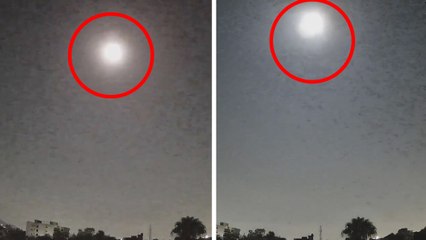 Meteorito se vislumbra en la Ciudad de México