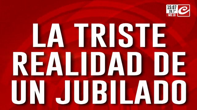 La triste realidad de un jubilado: En 10 días ya no tengo más para comer y tengo que pedir limosna !
