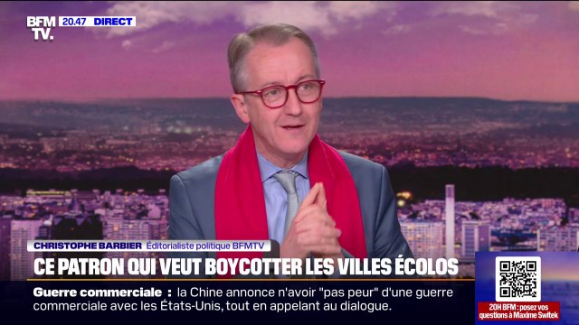 LE CHOIX DE CHRISTOPHE - Le patron de Safran veut boycotter les villes Les Écologistes