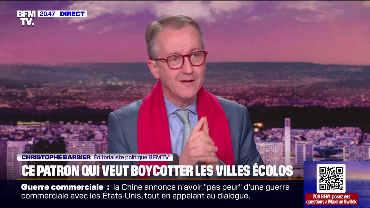 LE CHOIX DE CHRISTOPHE - Le patron de Safran veut boycotter les villes "Les Écologistes"