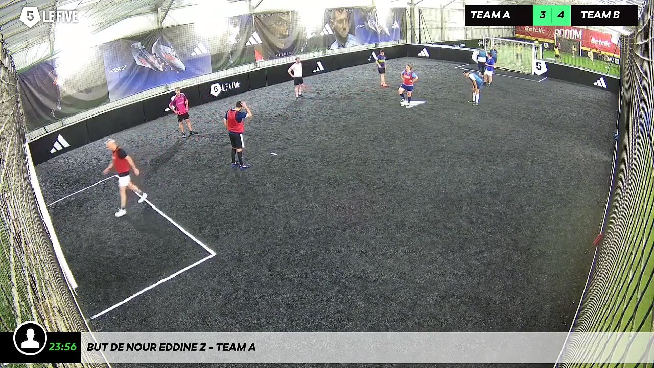 But de Nour Eddine Z - Team A