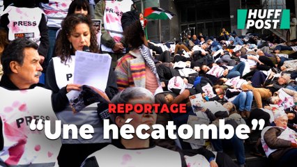 « J’ai jamais vu ça » : ces journalistes dénoncent une situation « inédite » à Gaza