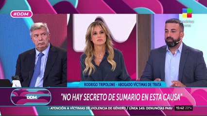 📢 La palabra de RODRIGO TRIPOLONE, ABOGADO DE VÍCTIMAS DE TRATA: "No hay secreto de sumario"