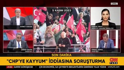 CHP'ye kayyum iddiasına soruşturma