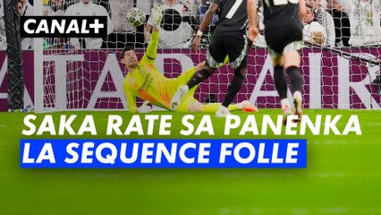 Le penalty raté de Bukayo Saka face à Thibaut Courtois - Ligue des Champions 2024-25