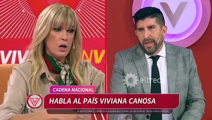 Viviana Canosa lapidaria con Pablo Duggan