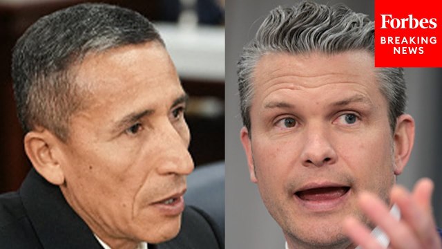 Defense Secretary Pete Hegseth Meets With Salvadorian Defense Minister Merino In Washington D.C.