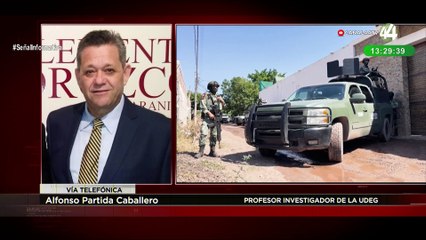 Alfonso Partida Caballero analiza la situación de inseguridad en Teocaltiche