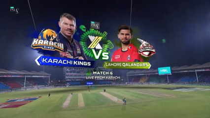 Short Highlights | Karachi Kings vs Lahore Qalandars | ENGLISH  |  Match 6 | HBL PSL