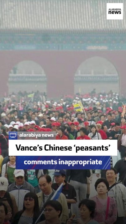 Chinese businessman: Vance’s Chinese peasants c...