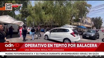 🚨¡Última Hora! Reportan operativo tras una balacera en el Barrio de Tepito