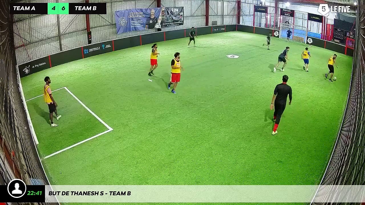 But de Thanesh S - Team B