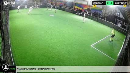 Faute de Julien C - Bredin Prat Fc