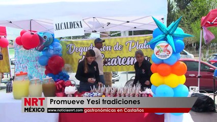 Promueve Yesi tradiciones gastronómicas en Castaños