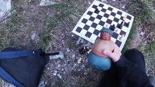 Aunt Olga and my chess study with win