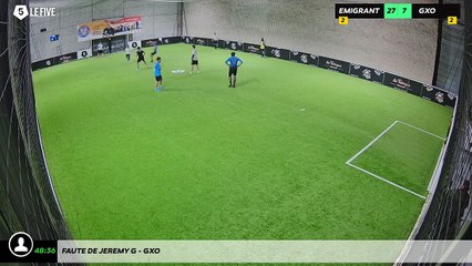 Faute de Jeremy G - Gxo