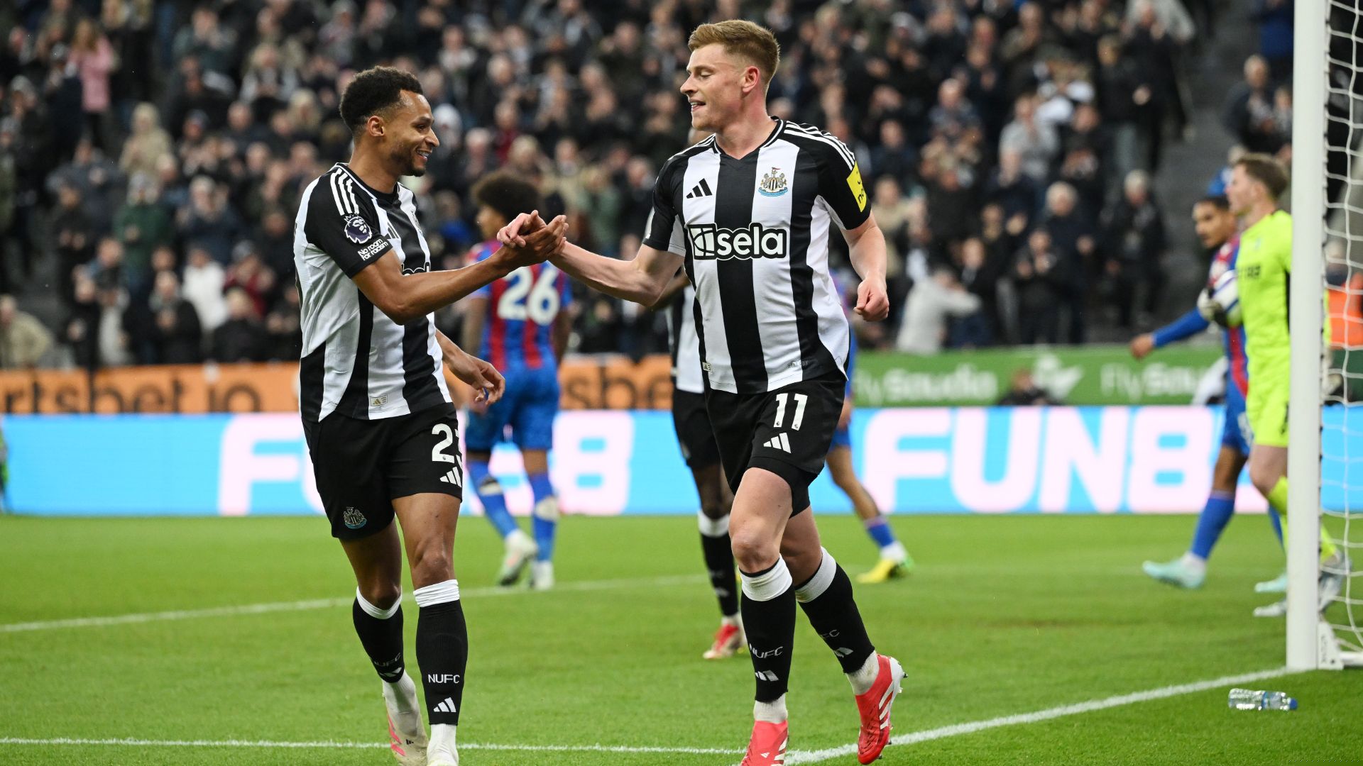 Five-star Newcastle smash Crystal Palace to fuel top-five charge