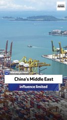 US politician: China’s Middle East influence limited