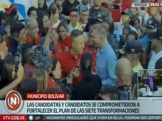 Aragua | Realizan presentación de los candidatos a diputados por el GPPSM