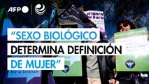 Definición legal de una mujer se basa en el sexo biológico, dictamina Corte Suprema británica