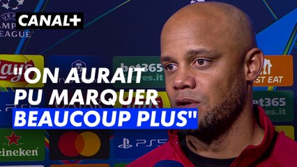 Vincent Kompany après l'élimination du Bayern - Ligue des Champions 2024/25