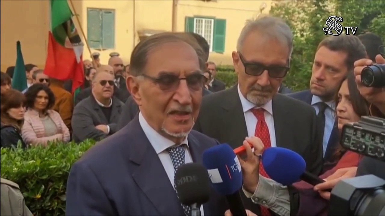 Roma - ROGO PRIMAVALLE. LA RUSSA: MURALE FRATELLI MATTEI MEMORIA PER PACIFICAZIONE  (16.04.25)