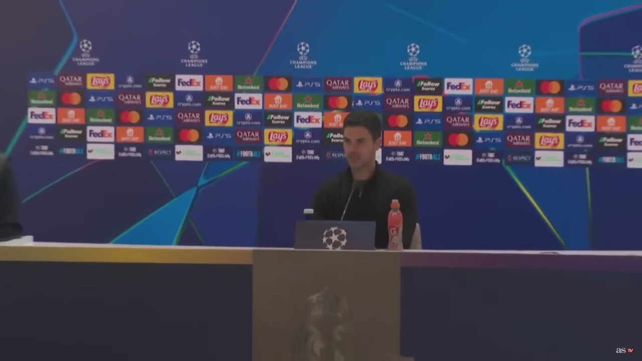 Arteta rueda de prensa